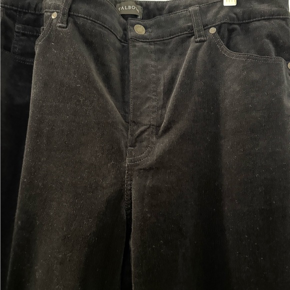 Talbots Women's Black Corduroy Straight Leg Pants never worn tags removed. - Picture 3 of 3